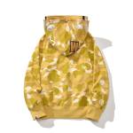 EM Sneakers BAPE Hoodie Color Camo Shark Full Zip  Yellow & Purple & Blue & Red