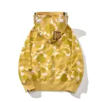 EM Sneakers BAPE Hoodie Color Camo Shark Full Zip  Yellow & Purple & Blue & Red