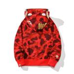 EM Sneakers BAPE Hoodie Color Camo Shark Full Zip  Yellow & Purple & Blue & Red