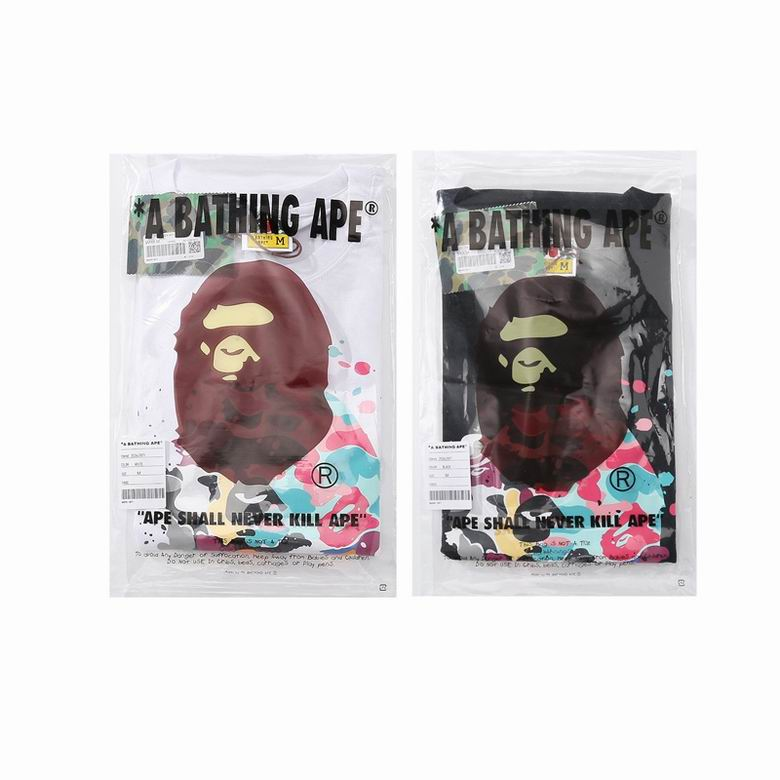 EM Sneakers Bape T-Shirt 1871 White & Black