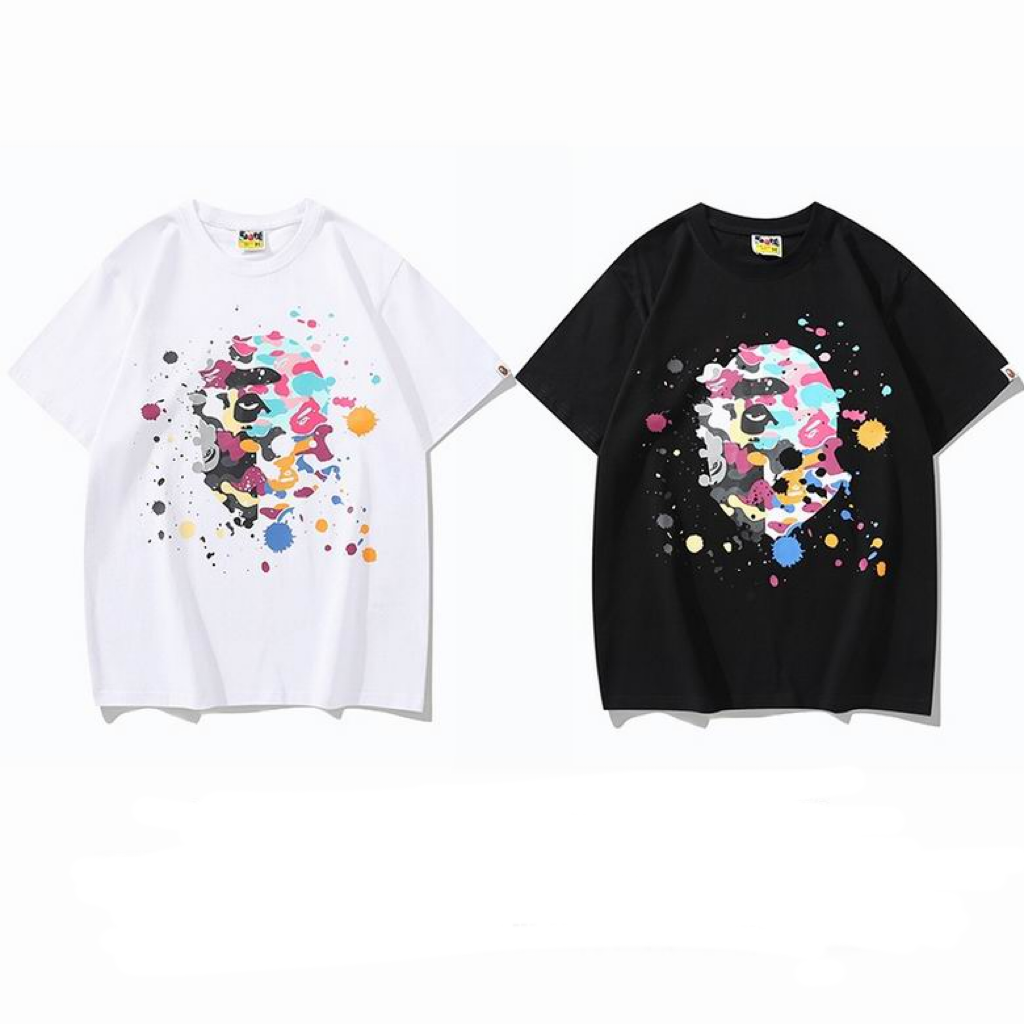 EM Sneakers Bape T-Shirt 1871 White & Black