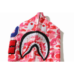 EM Sneakers BAPE ABC Camo Shark Full Zip Hoodie Blue & Pink & Green