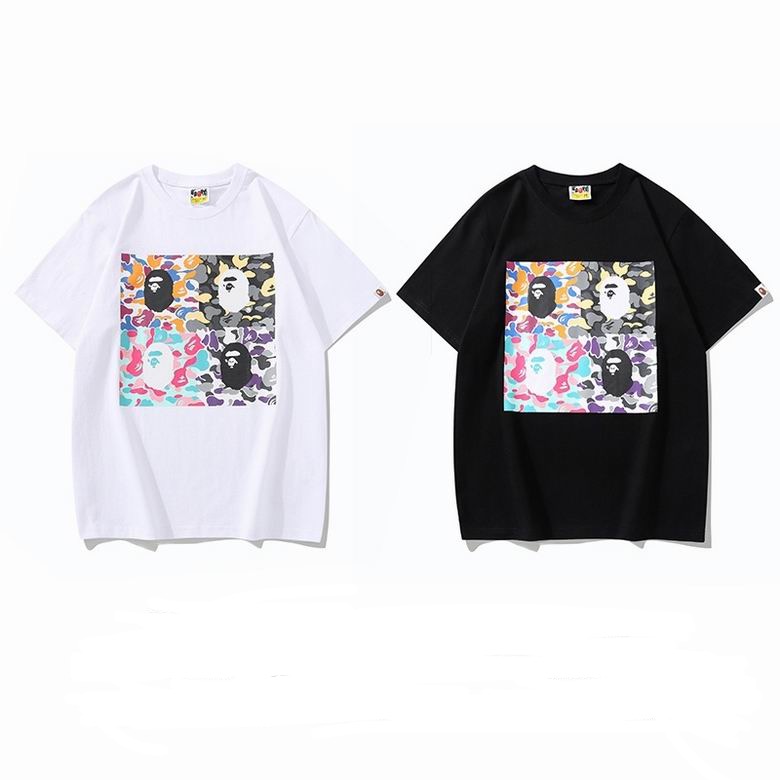EM Sneakers Bape T-Shirt 1870 White & Black
