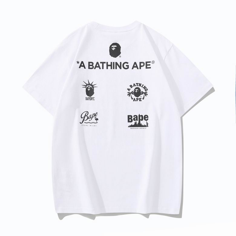 EM Sneakers Bape T-Shirt 1870 White & Black