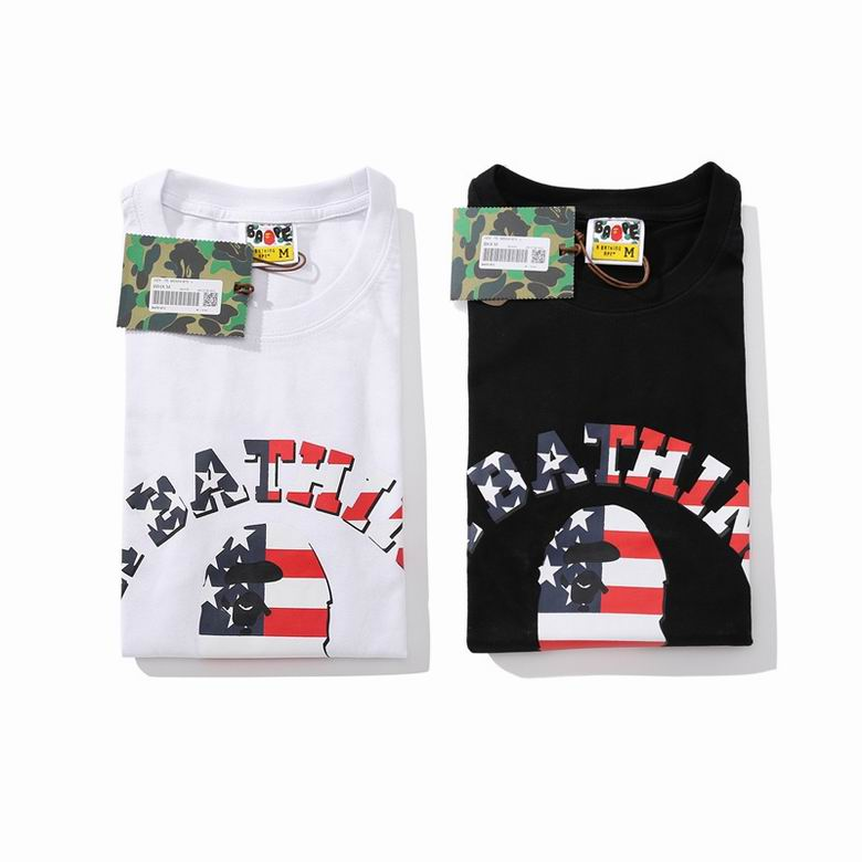 EM Sneakers Bape T-Shirt 1872 White & Black