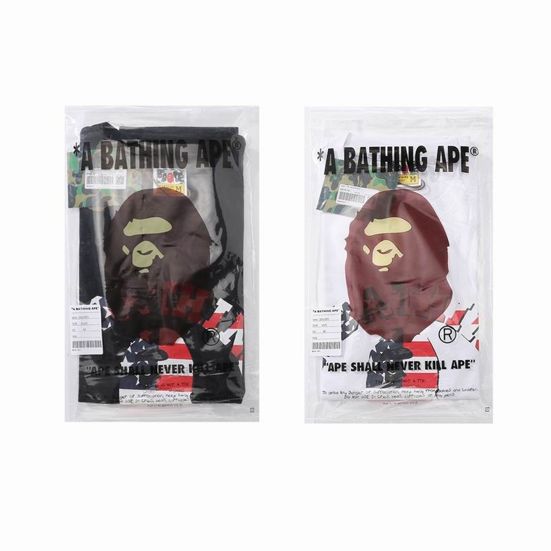 EM Sneakers Bape T-Shirt 1872 White & Black