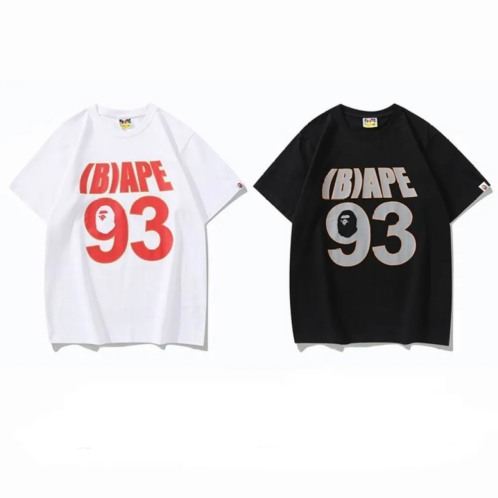 EMSneakers Bape T-Shirt 1873 White & Black