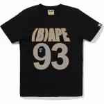 EMSneakers Bape T-Shirt 1873 White & Black