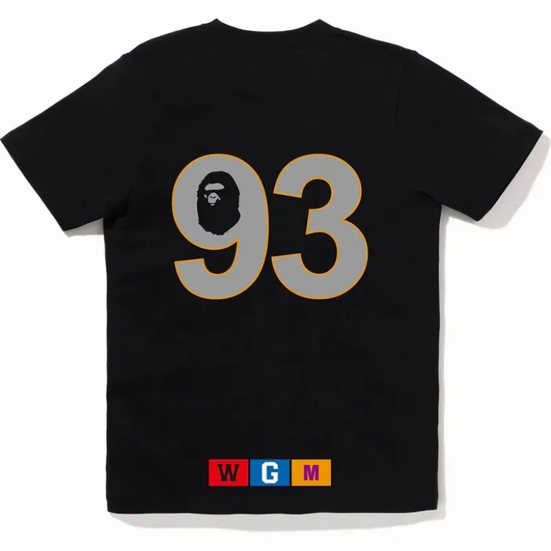 EMSneakers Bape T-Shirt 1873 White & Black