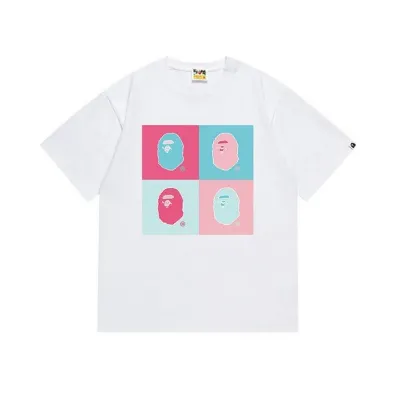 EMSneakers Bape T-Shirt 1875 White & Black 02