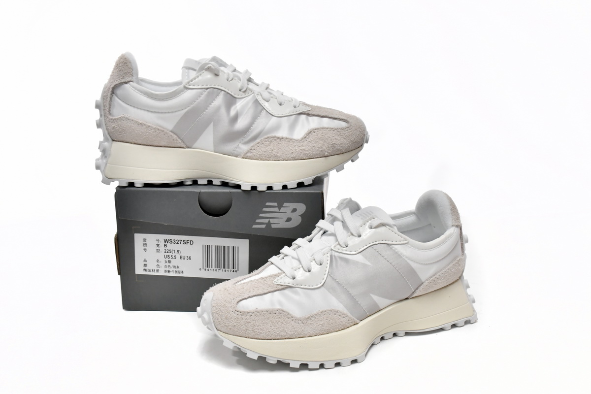 EM Sneakers New Balance 327 White Moonbeam