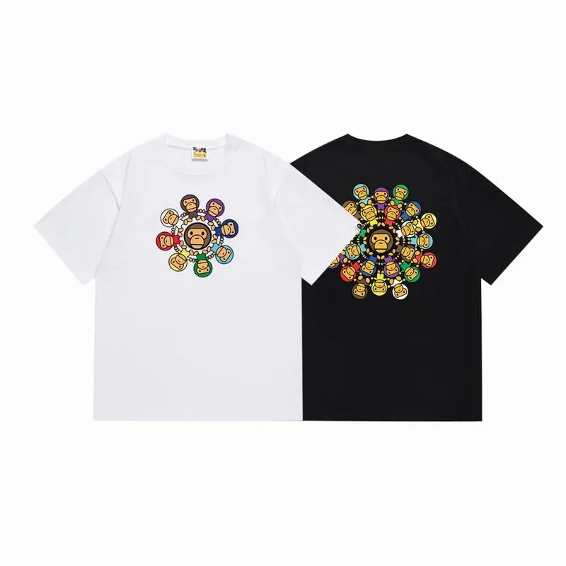 EM Sneakers Bape T-Shirt 132 White & Black