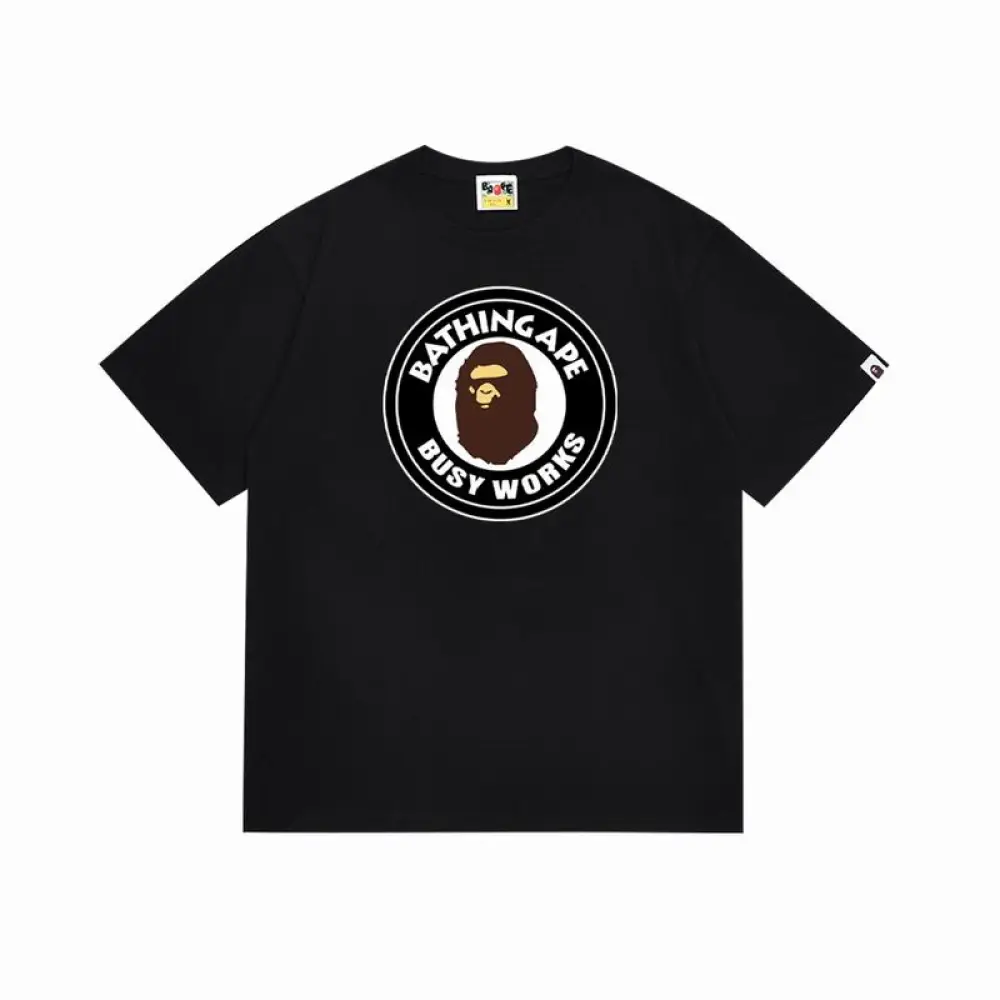EM Sneakers BAPE T-Shirt 136 White & Black