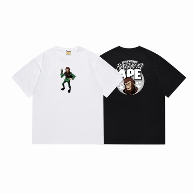 EM Sneakers Bape T-Shirt 137 White & Black 01