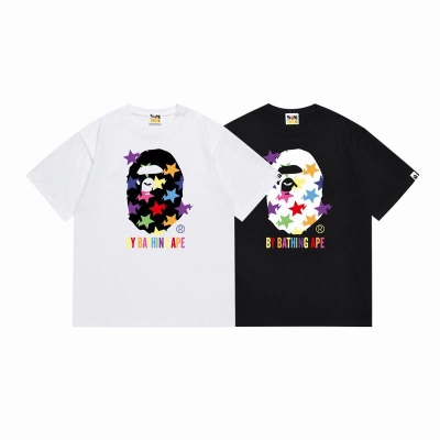 EM Sneakers BAPE T-Shirt 139 White & Black 01