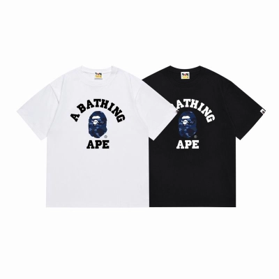 EM Sneakers Bape T-Shirt 145 White & Black 01