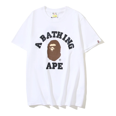 EM Sneakers Bape T-Shirt 9262 White & Black 02