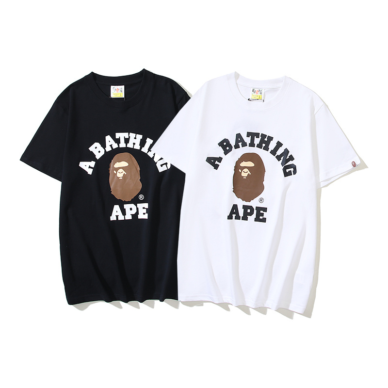 EM Sneakers Bape T-Shirt 9262 White & Black