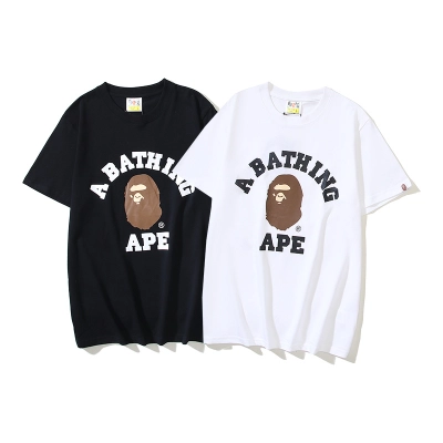 EM Sneakers Bape T-Shirt 9262 White & Black 01