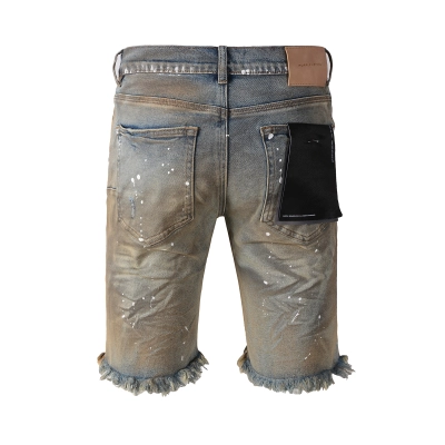 EM Sneakers Purple Brand Denim Shorts 5012 02