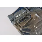 EM Sneakers Purple Brand Denim Shorts 5012