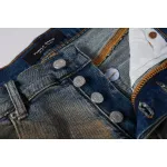 EM Sneakers Purple Brand Denim Shorts 5012