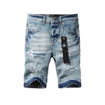 EM Sneakers Purple Brand Denim Shorts 5013
