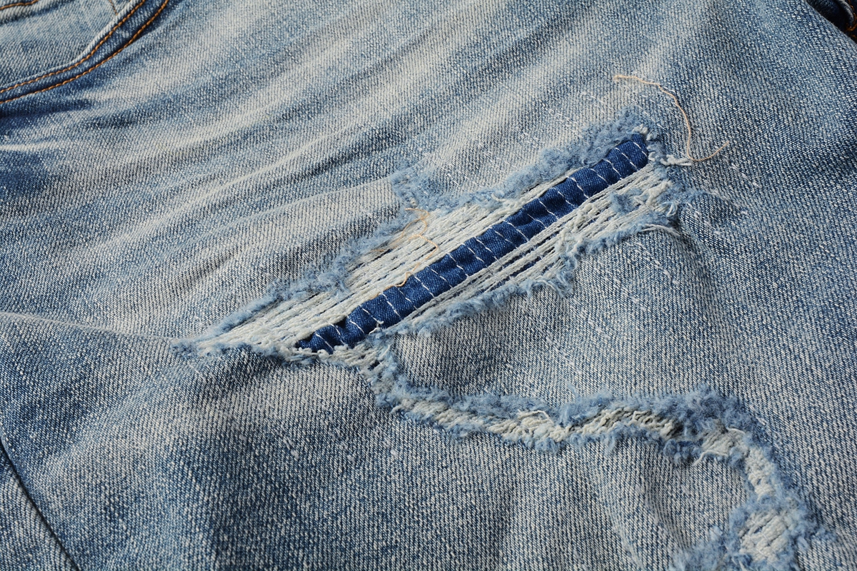 EM Sneakers Purple Brand Denim Shorts 5013