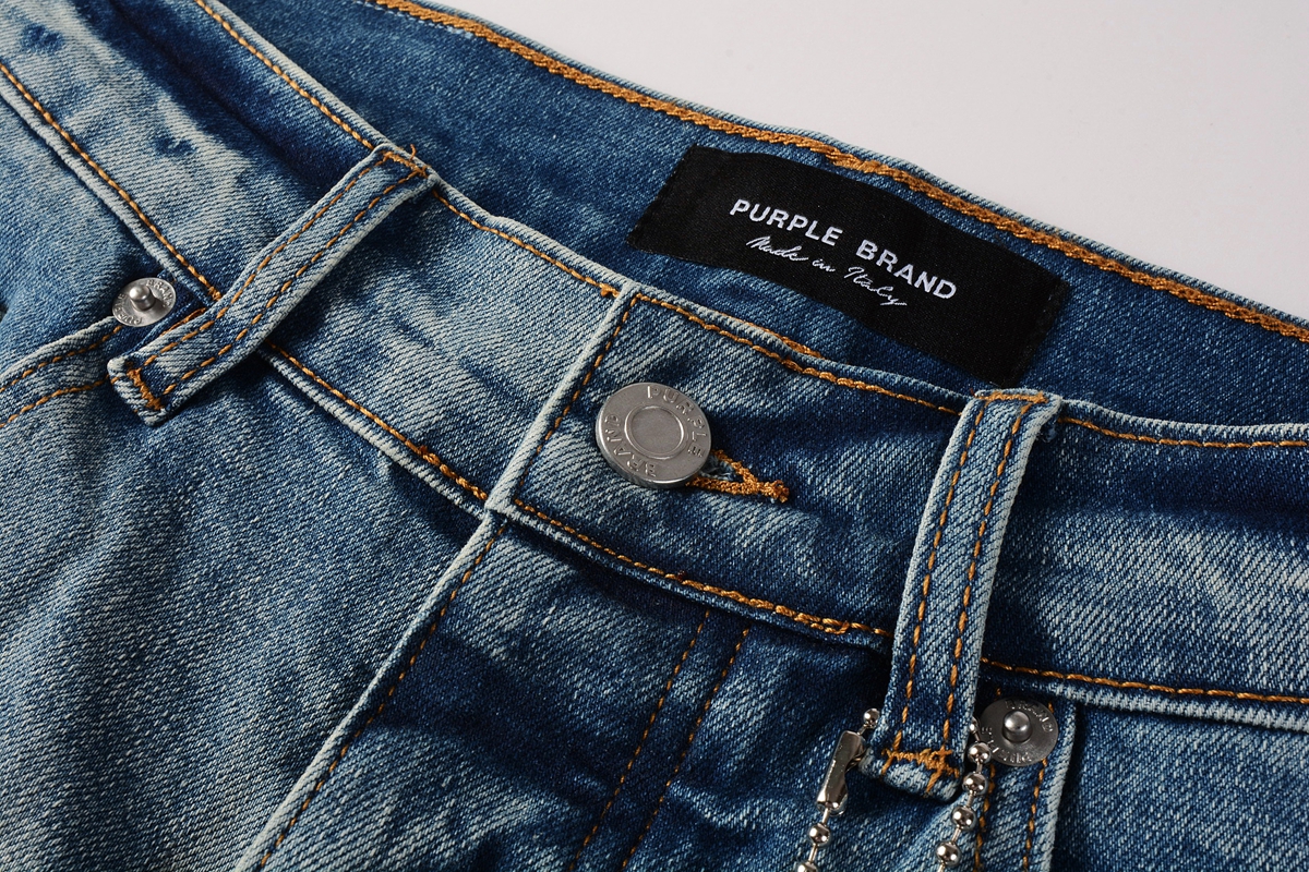 EM Sneakers Purple Brand Denim Shorts 5013