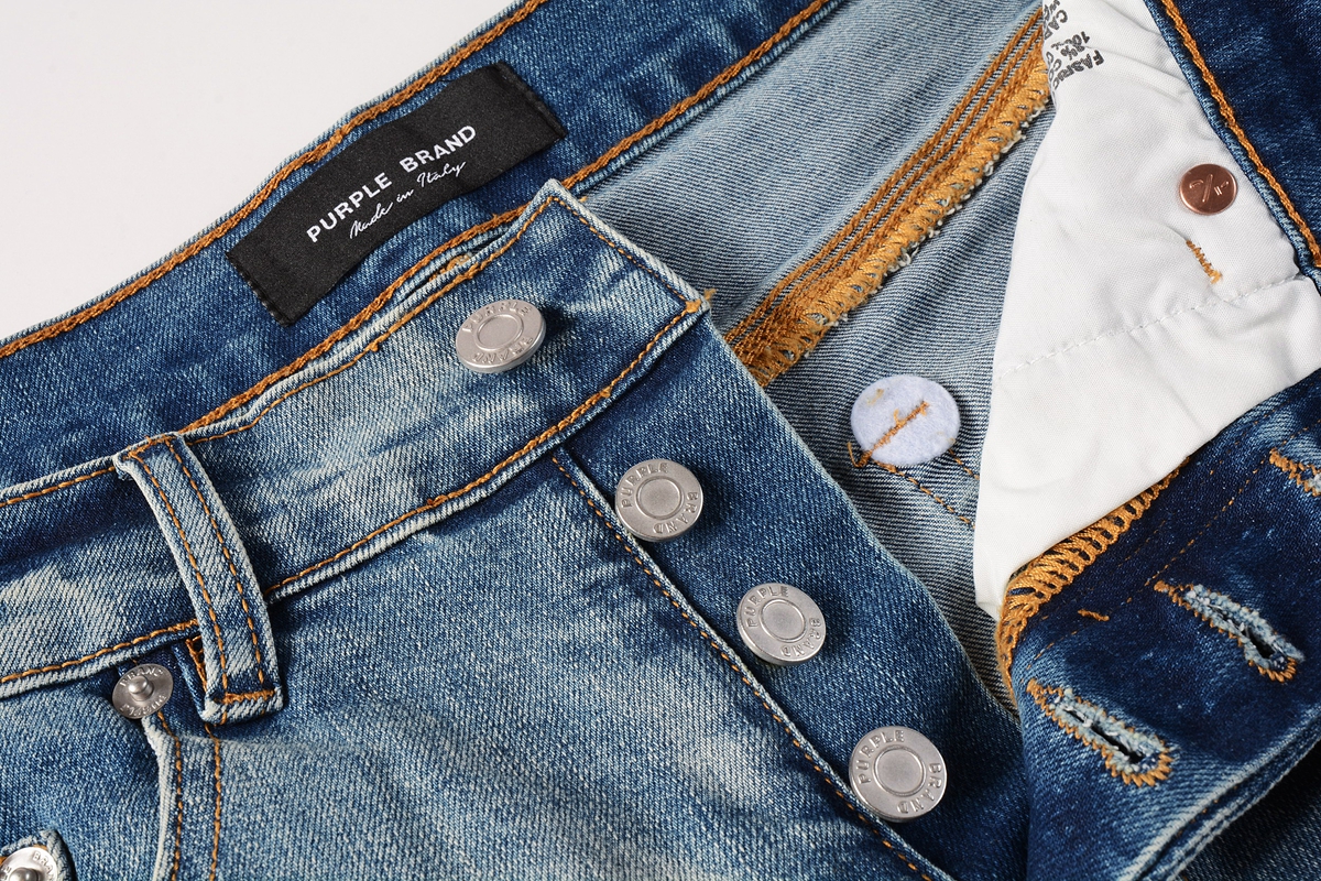 EM Sneakers Purple Brand Denim Shorts 5013