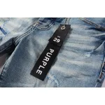 EM Sneakers Purple Brand Denim Shorts 5013
