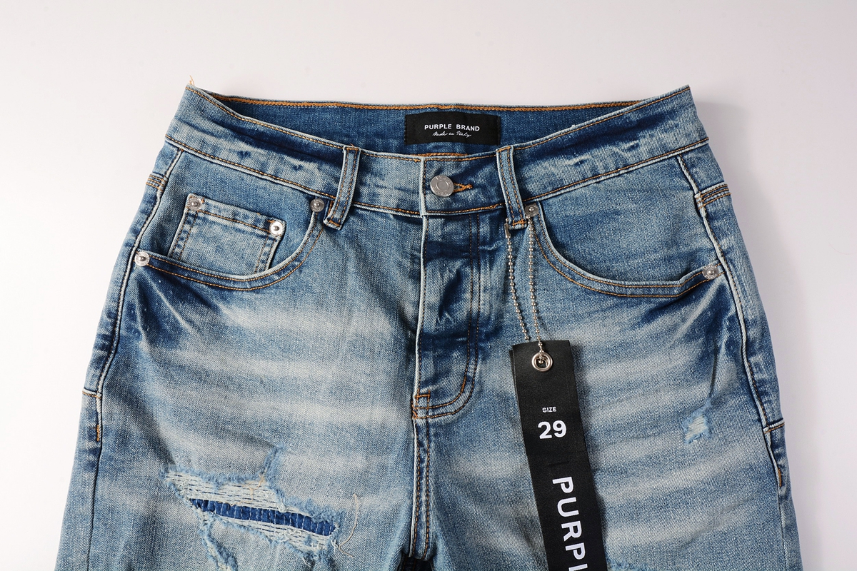 EM Sneakers Purple Brand Denim Shorts 5013