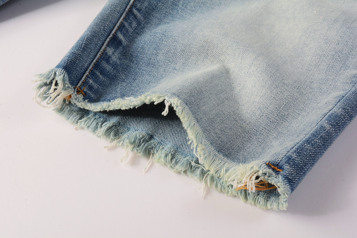 EM Sneakers Purple Brand Denim Shorts 5016