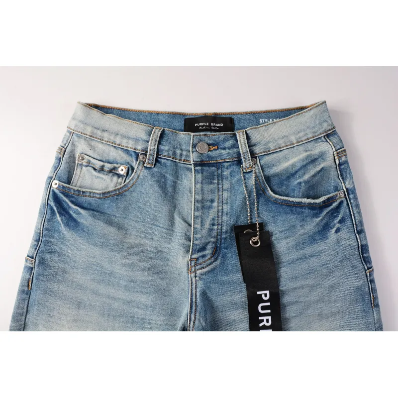 EM Sneakers Purple Brand Denim Shorts 5016
