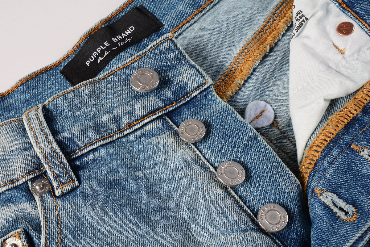 EM Sneakers Purple Brand Denim Shorts 5016