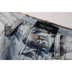 EM Sneakers Purple Brand Denim Shorts 5053