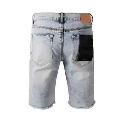 EM Sneakers Purple Brand Denim Shorts 5053 02