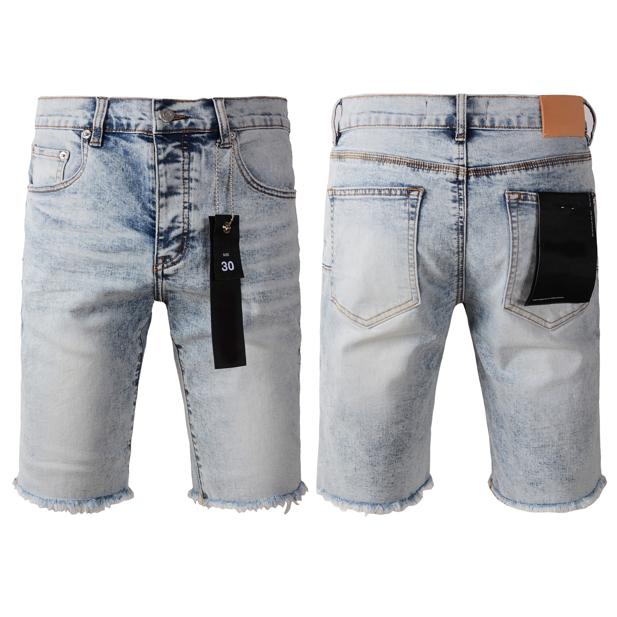 EM Sneakers Purple Brand Denim Shorts 5053