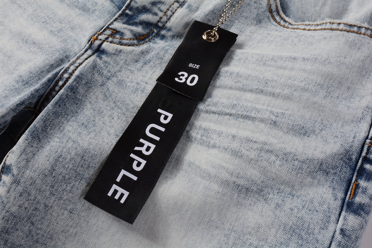 EM Sneakers Purple Brand Denim Shorts 5053