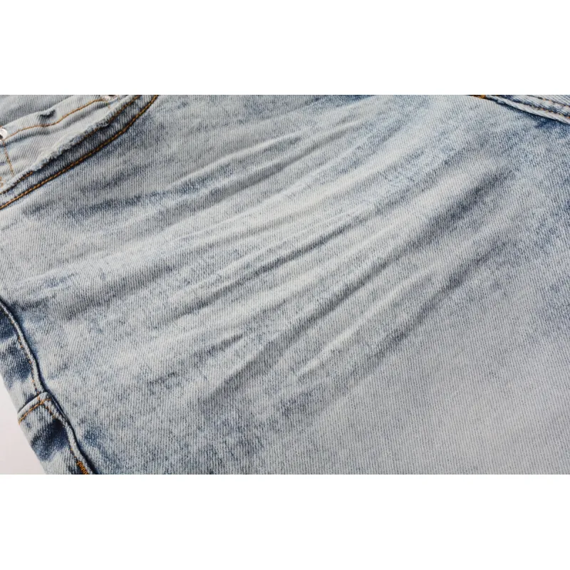 EM Sneakers Purple Brand Denim Shorts 5053