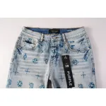 EM Sneakers Purple Brand Denim Shorts 5063