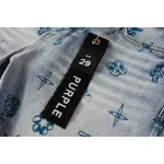 EM Sneakers Purple Brand Denim Shorts 5063