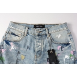 EM Sneakers Purple Brand Denim Shorts 5066