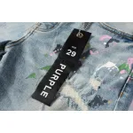 EM Sneakers Purple Brand Denim Shorts 5066