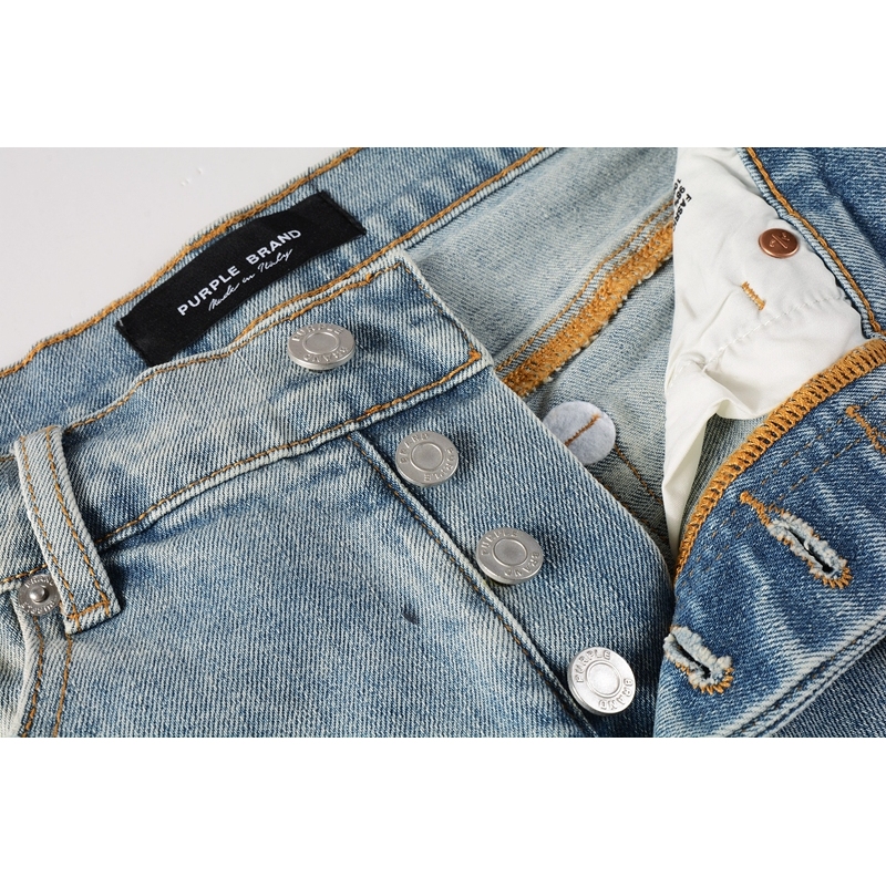EM Sneakers Purple Brand Denim Shorts 5066