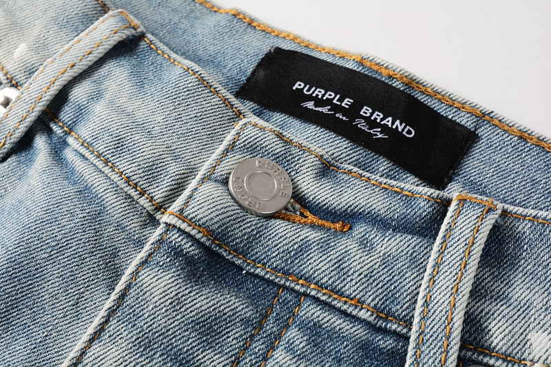 EM Sneakers Purple Brand Denim Shorts 5066