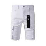 EM Sneakers Purple Brand Denim Shorts 5082