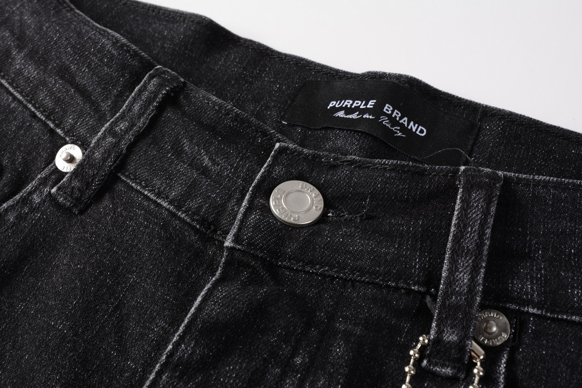 EM Sneakers Purple Brand Denim Shorts 5083