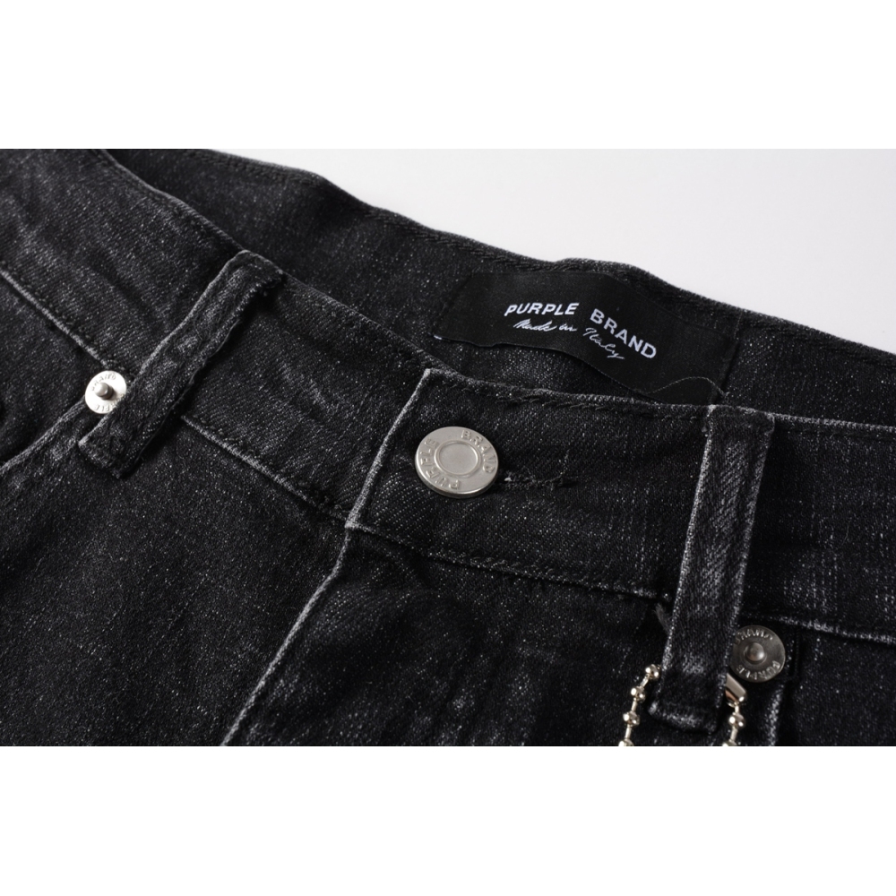 EM Sneakers Purple Brand Denim Shorts 5083