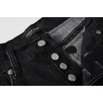 EM Sneakers Purple Brand Denim Shorts 5083